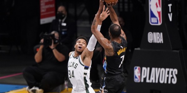 半岛体育在线-杜兰特回顾雄鹿G5之战：49分全能数据成生涯最佳个人秀