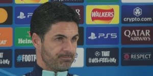 阿尔特塔：安帅在欧冠的成就无人能及 我们需要书写自己的历史